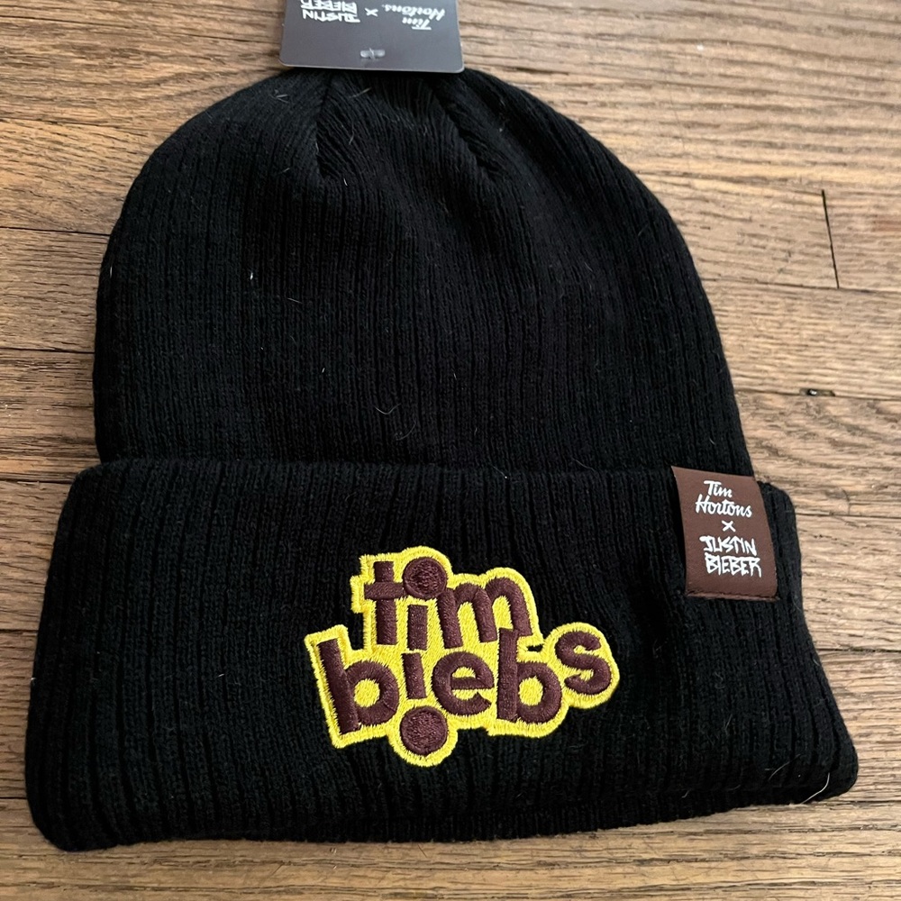 Brand New NWT Justin Bieber Black TimBiebs Hat